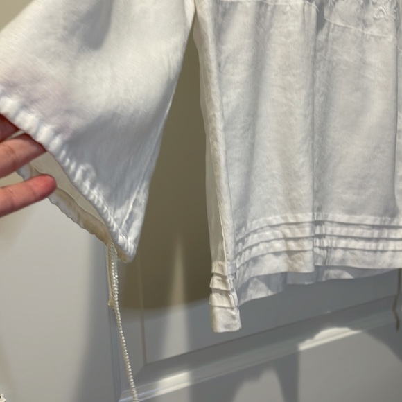 TWEEDS Linen Blouse. - Picture 5 of 6